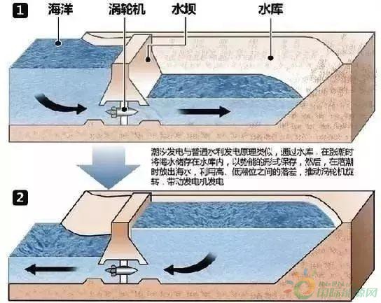 科普 ▏潮汐水電站發(fā)電原理解析