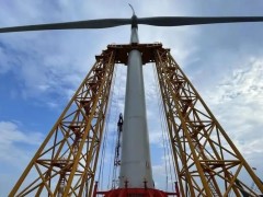 港航工程公司已完成華能廣東勒門海上風電項目首臺11兆瓦風機吊裝！
